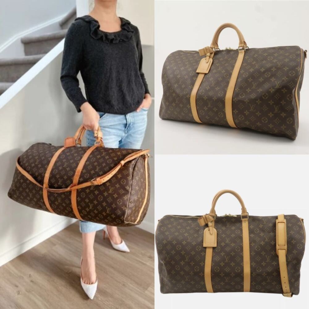 💎✨BEAUTIFUL✨💎Authentic Louis Vuitton Monogram Keep All Bandouliere 60 Bag